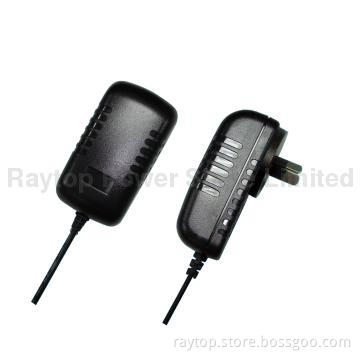 30W Switching Power Adapter, AC/DC Adapter, SAA Plug, Wall-Plug Type